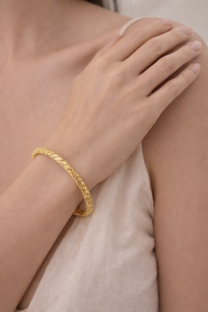 Aurelle Textured Bracelet
