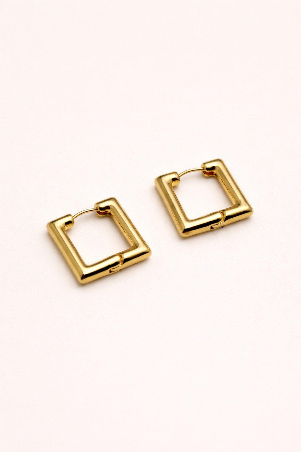 Bold Square Hoop Earrings