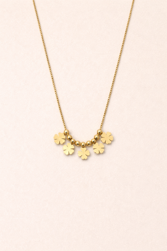 Flower Charm Necklace