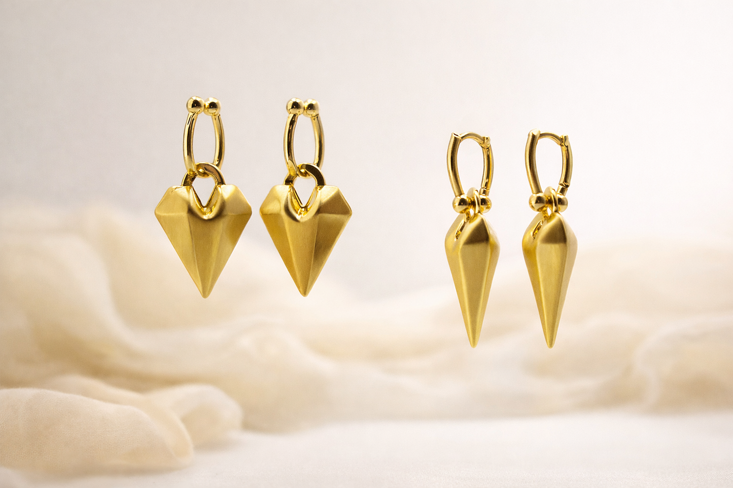 Golden Romance Earrings