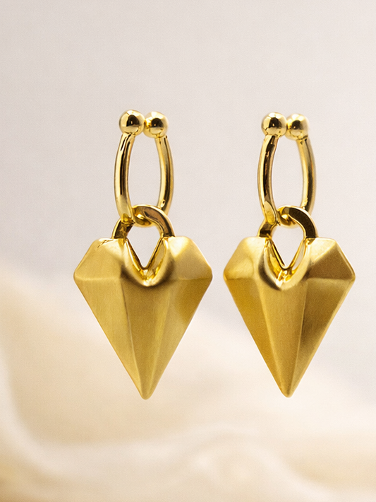 Golden Romance Earrings