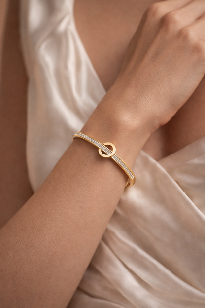 Orbit Bangle Bracelet
