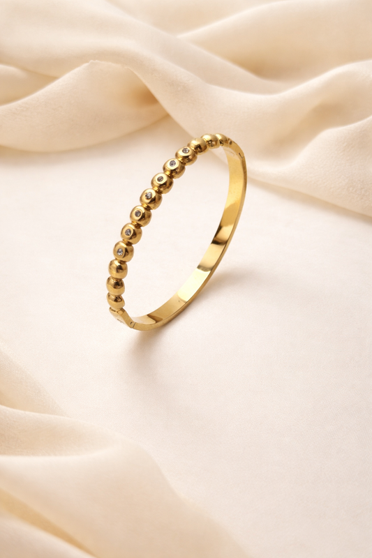 Dot Glow Bangle Bracelet