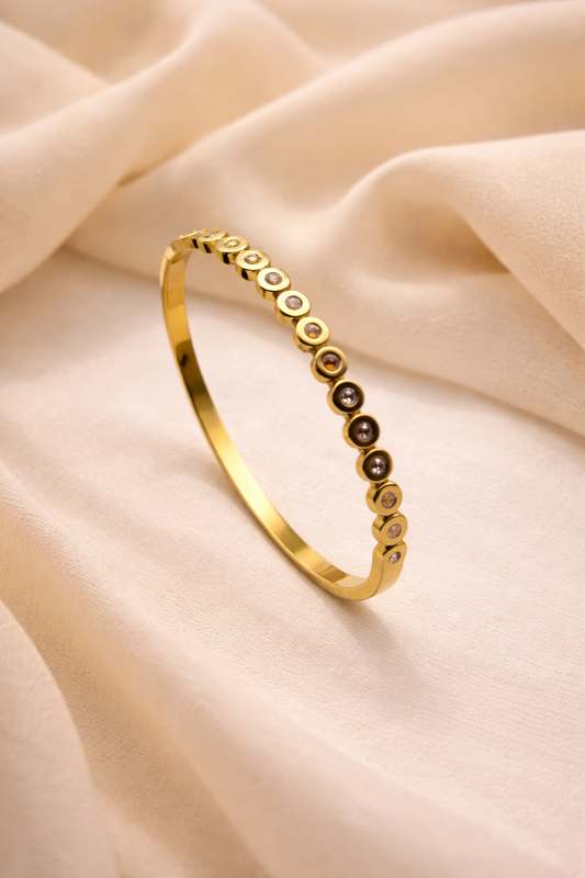 Prisma Glow Gold Bangle