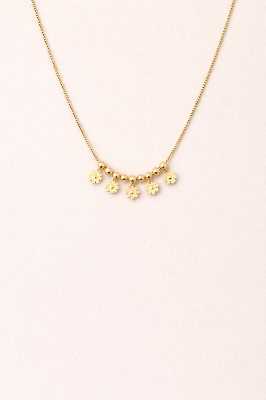 Daisy Charm Necklace